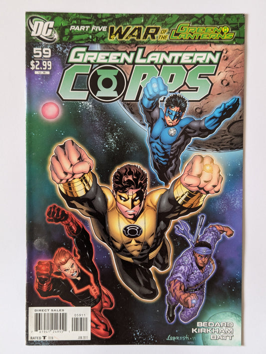 Green Lantern Corps #59 DC Comic Book