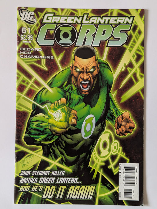 Green Lantern Corps #61 DC Comic Book