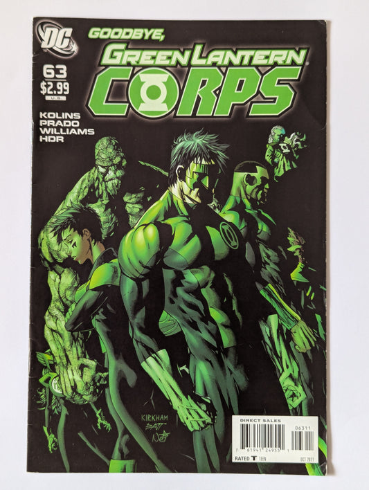 Green Lantern Corps #63 DC Comic Book
