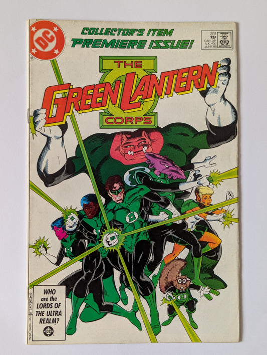 Green Lantern Corps #201 DC Comic Book