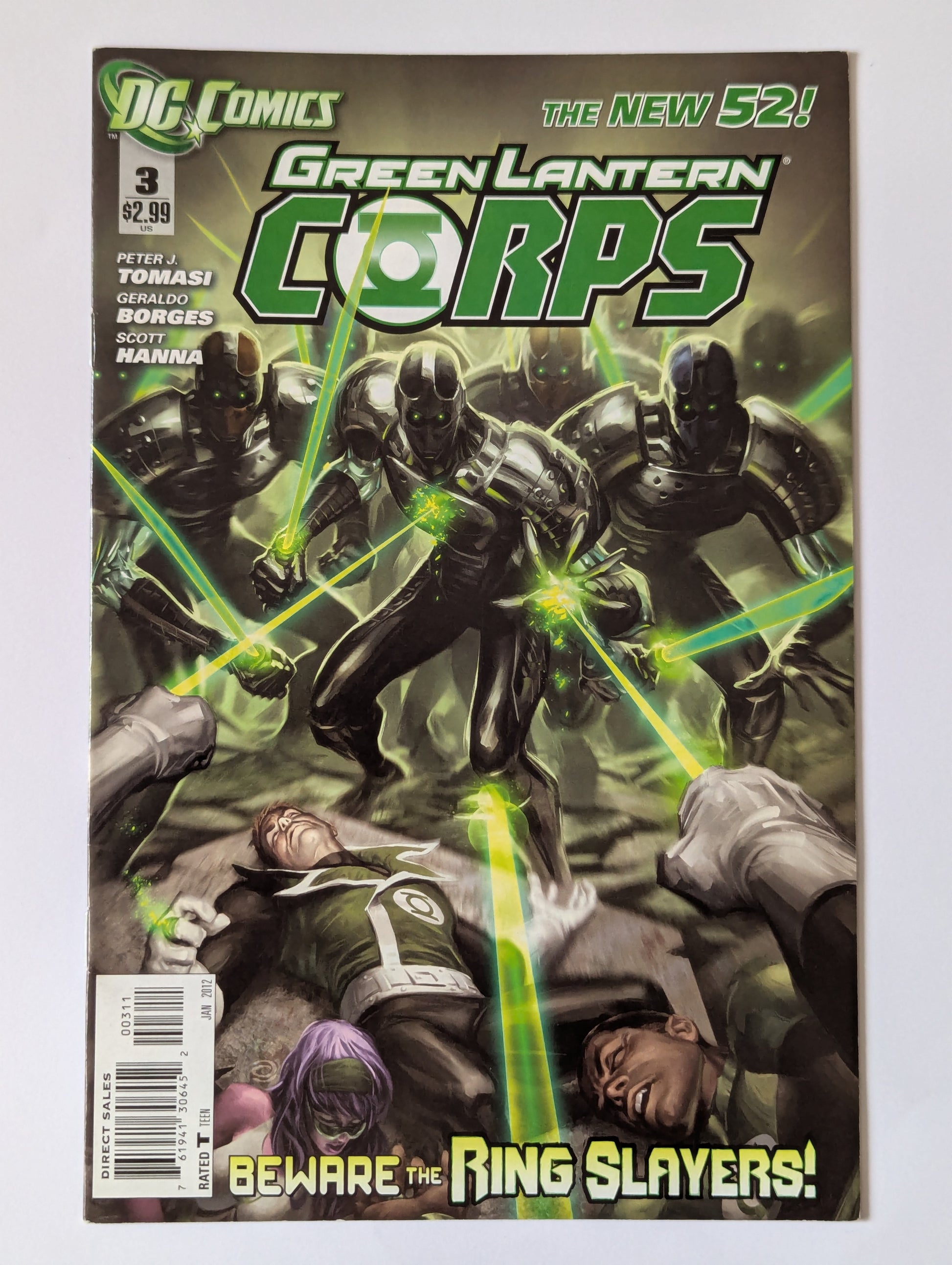 Green Lantern Corps #3 DC Comic Book