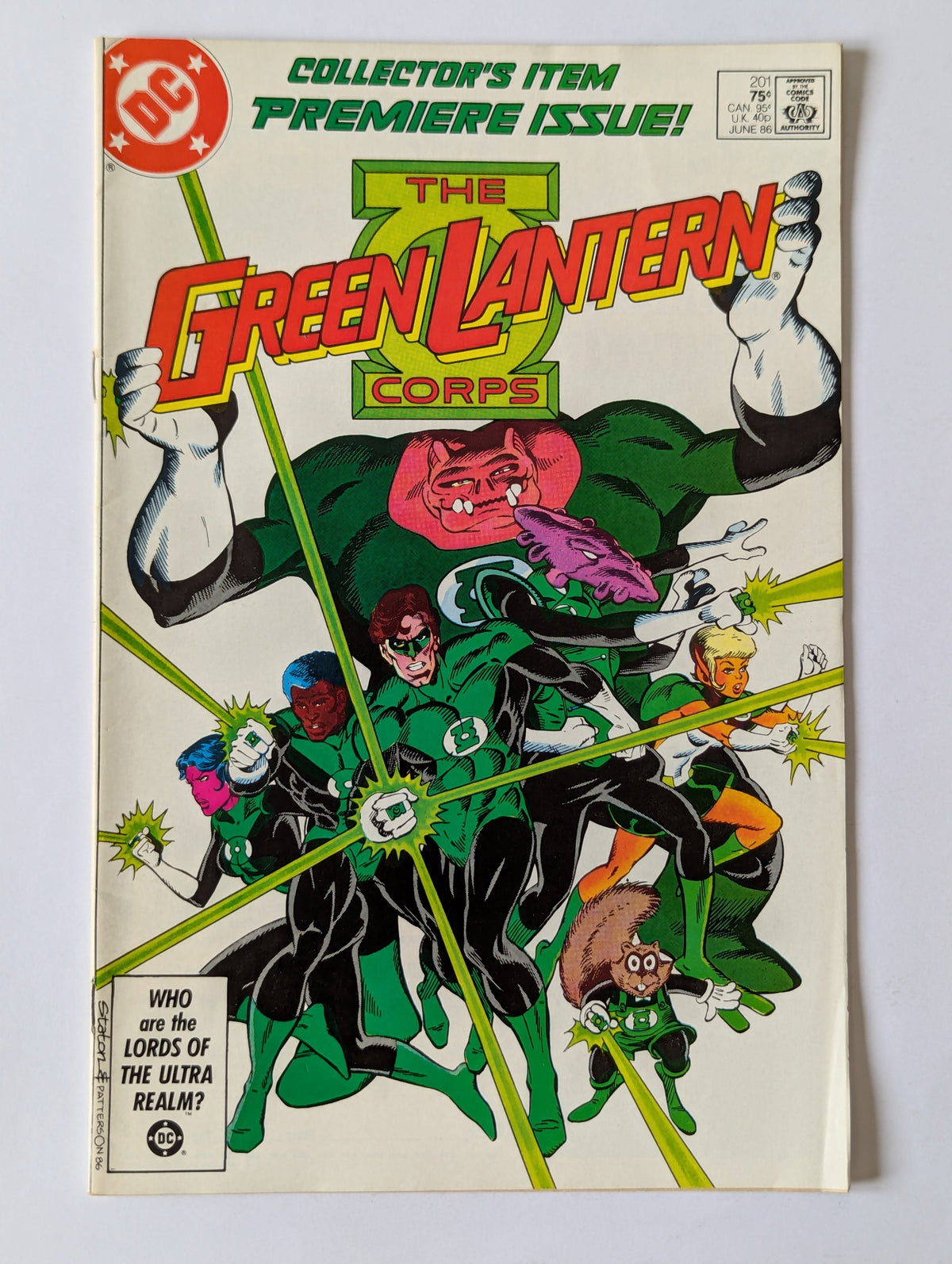 Green Lantern Corps #201 DC Comic Book