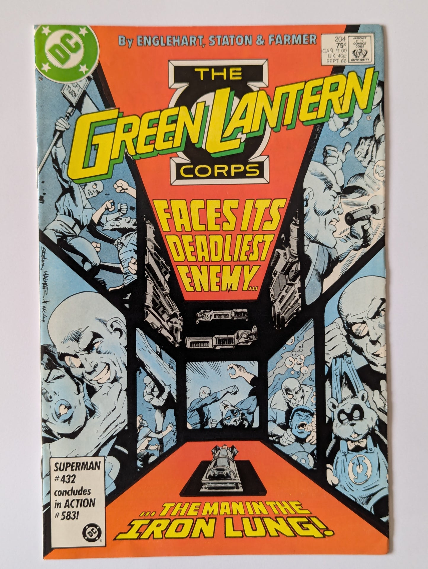 Green Lantern Corps #204 DC Comic Book