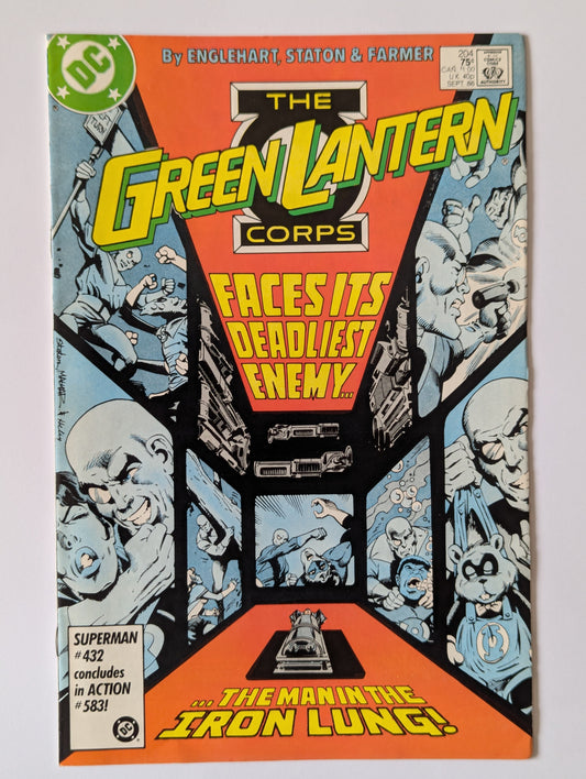 Green Lantern Corps #204 DC Comic Book