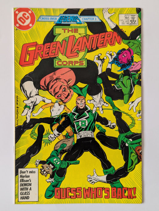 Green Lantern Corps #207 DC Comic Book