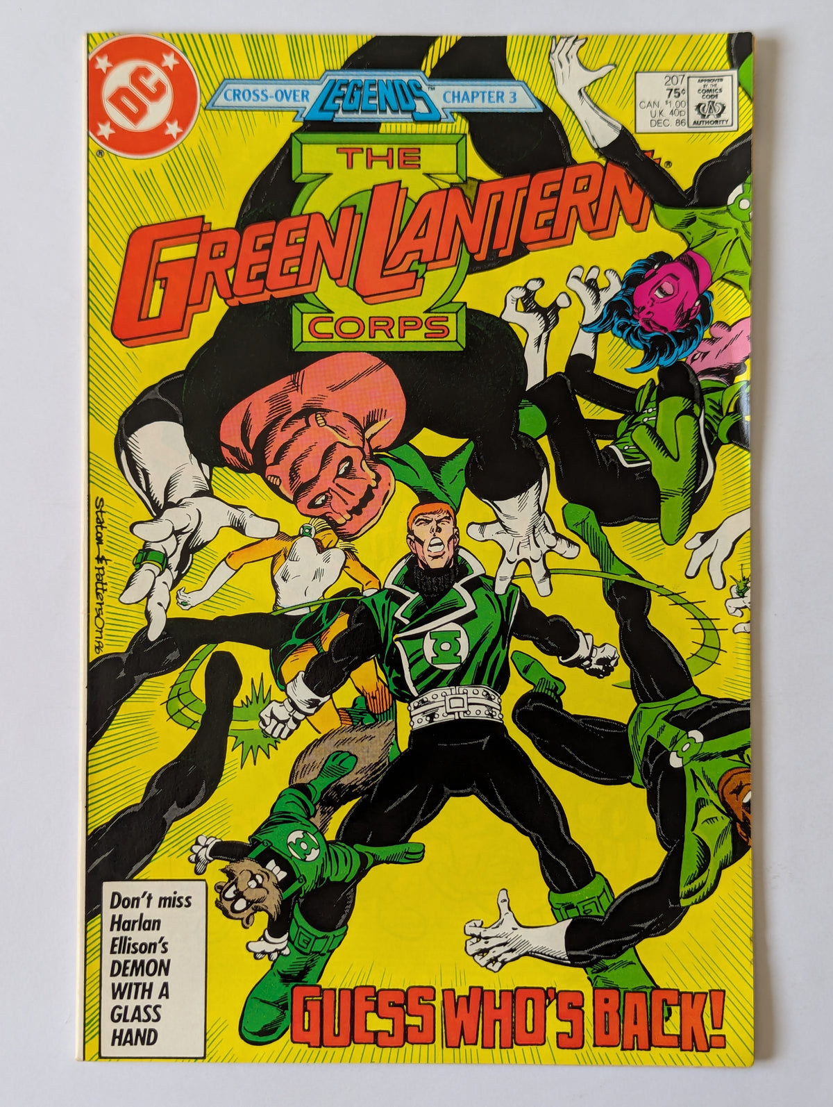 Green Lantern Corps #207 DC Comic Book