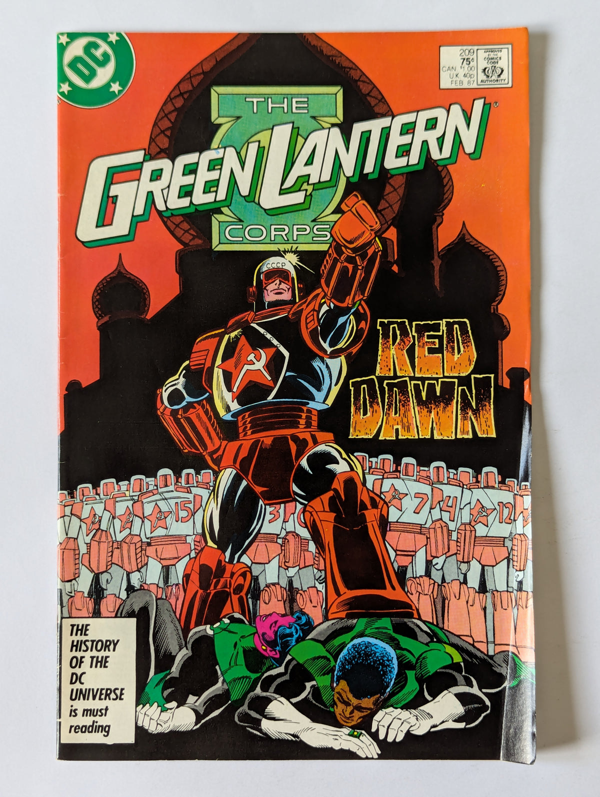 Green Lantern Corps #209 DC Comic Book