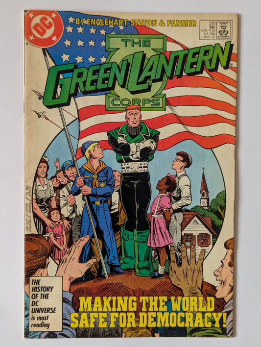 Green Lantern Corps #210 DC Comic Book