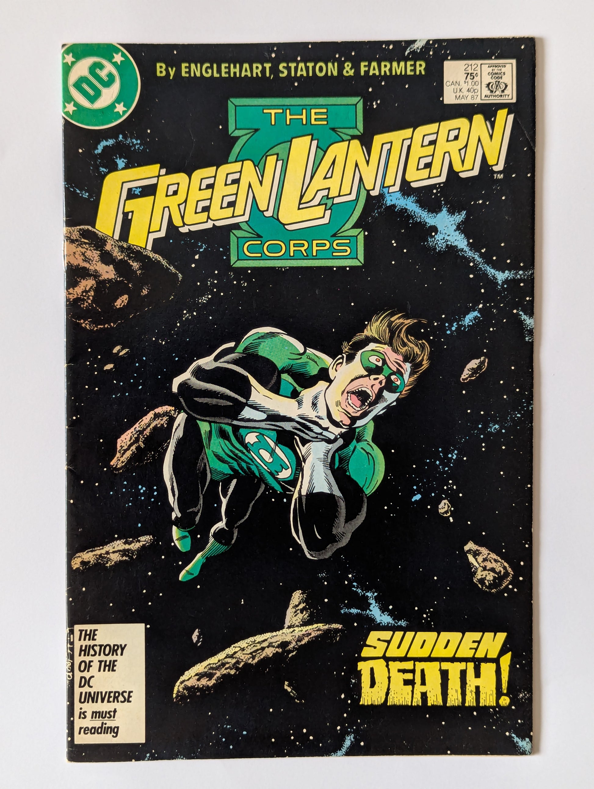 Green Lantern Corps #212 DC Comic Book