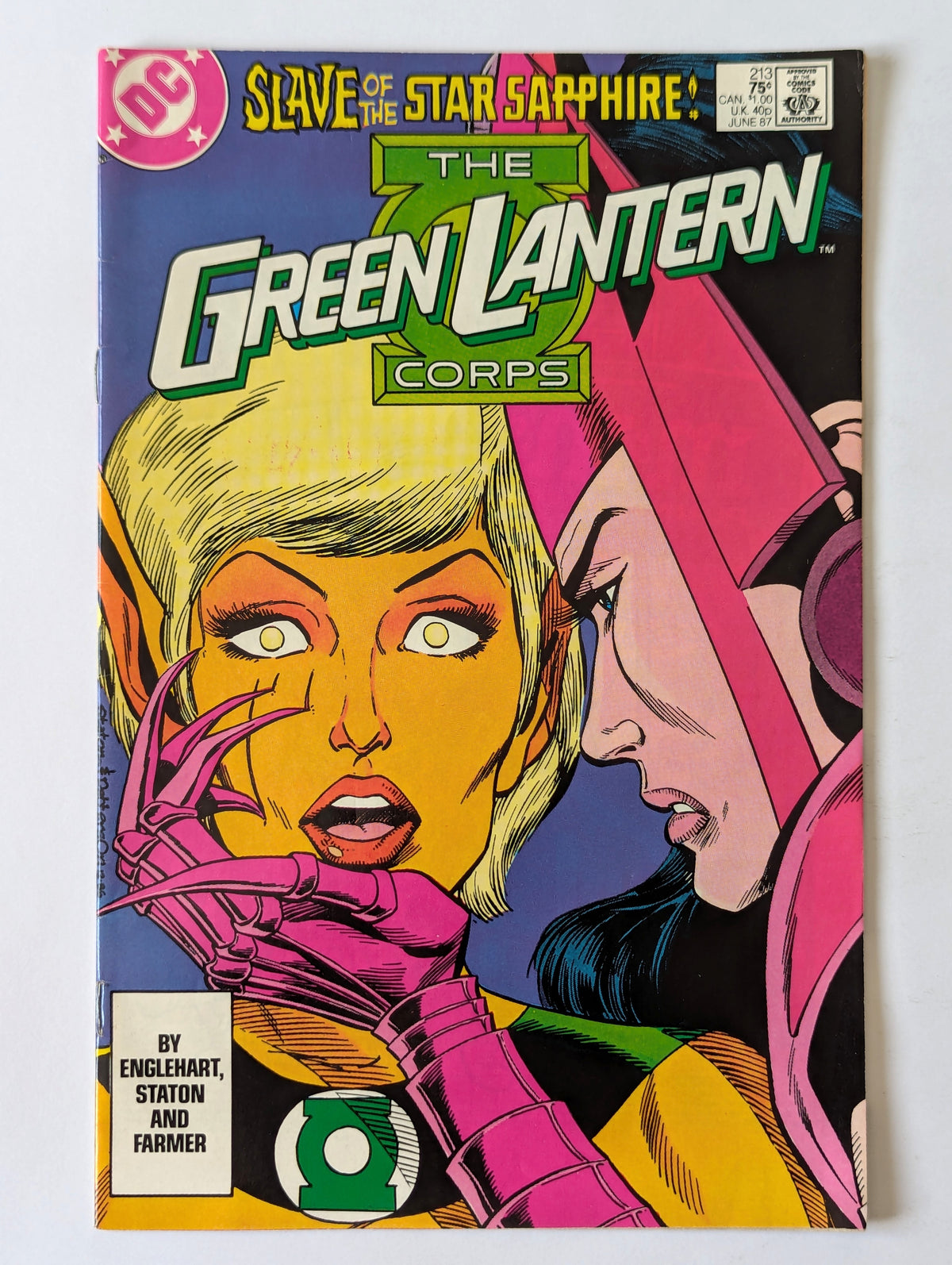 Green Lantern Corps #213 DC Comic Book