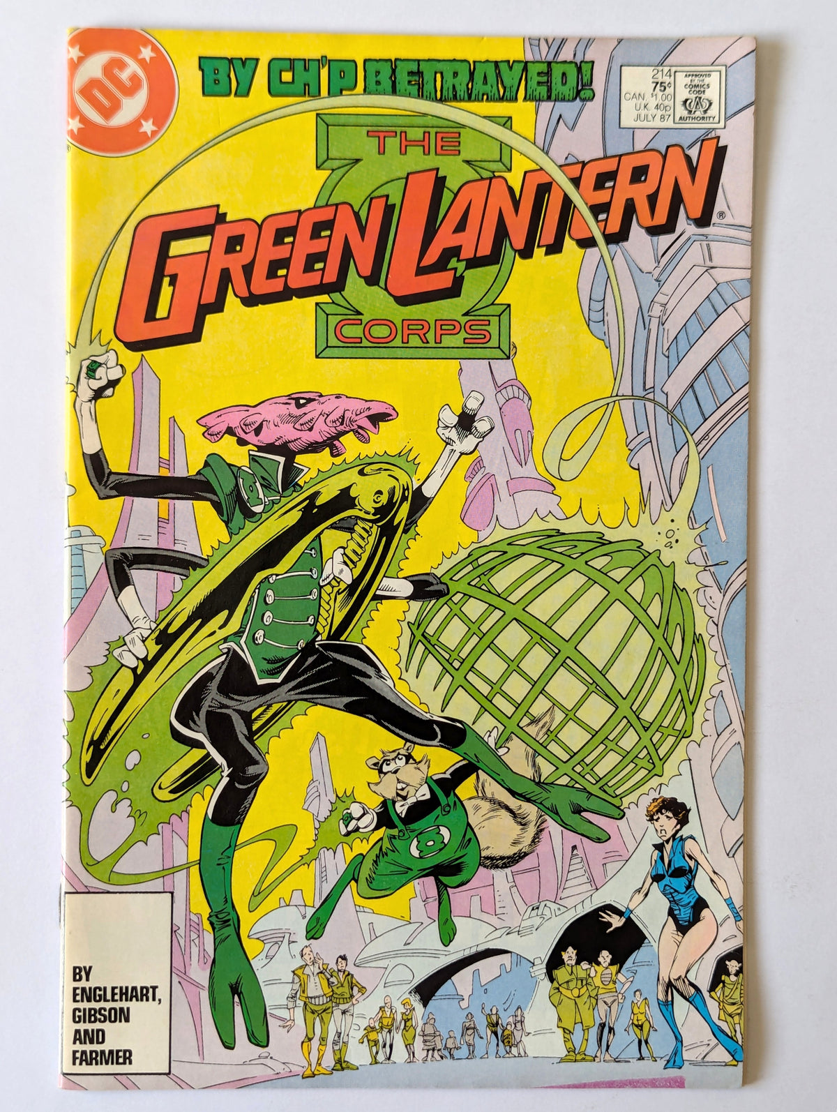 Green Lantern Corps #214 DC Comic Book