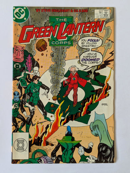 Green Lantern Corps #223 (1986 Series)