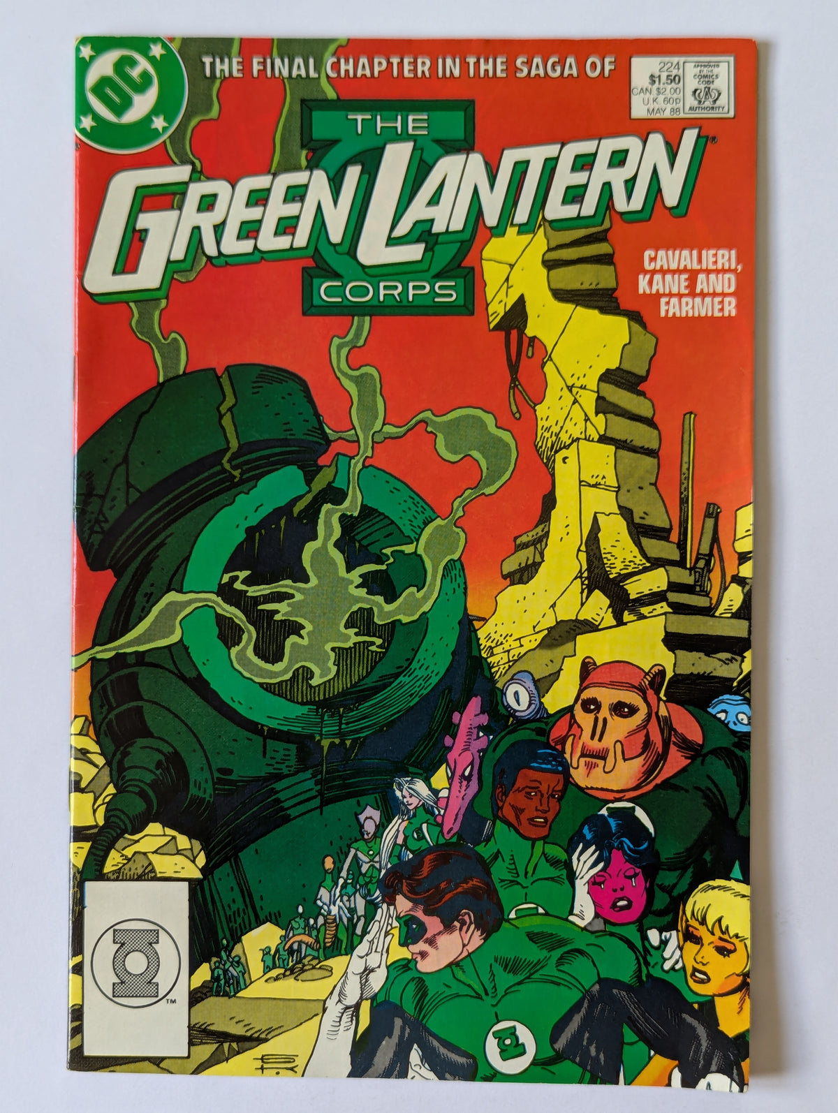 Green Lantern Corps #224 DC Comic Book