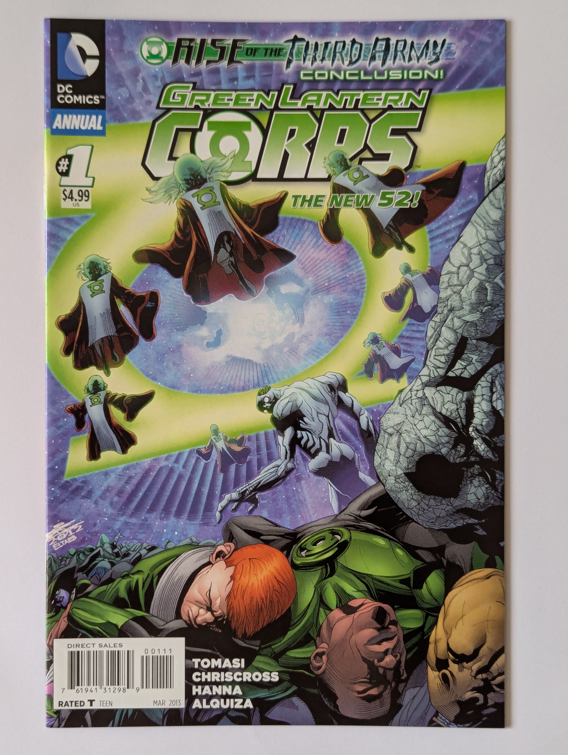 Green Lantern Corps Annual #1 DC Comic Book