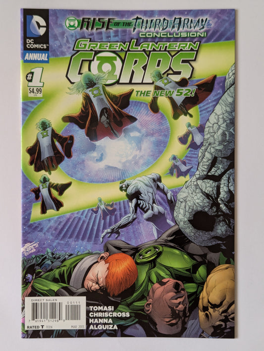 Green Lantern Corps Annual #1 DC Comic Book