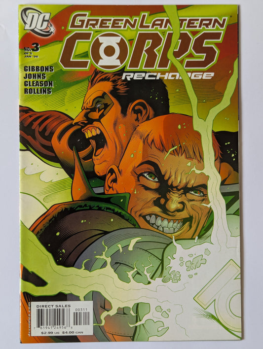Green Lantern Corps Recharge #3 DC Comic Book