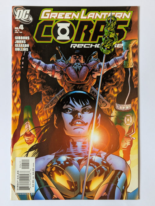 Green Lantern Corps Recharge #4 DC Comic Book