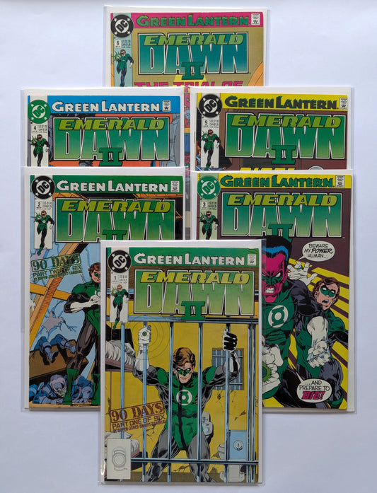 Green Lantern Emerald Dawn 2 #1-6 Limited Series DC Comic Books