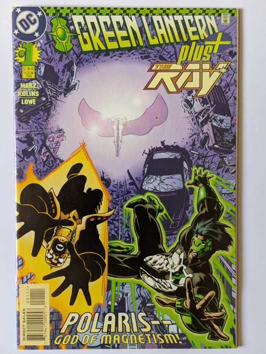 Green Lantern Plus The Ray #1 DC Comic Book