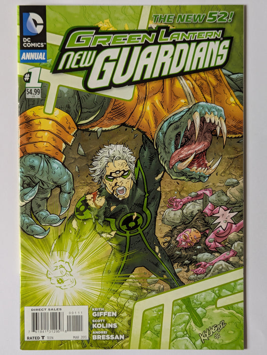 Green Lantern New Guardians #1 DC Comic Book