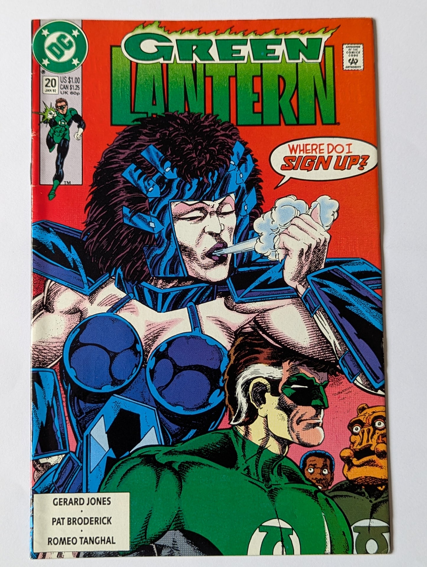 Green Lantern #20 DC Comic Book