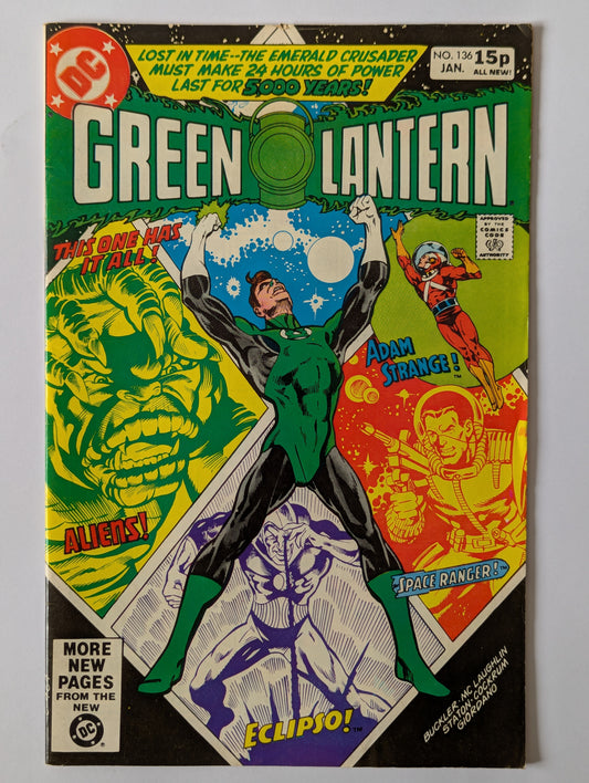 Green Lantern #136 DC Comic Book