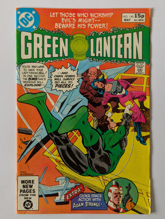 Green Lantern #140 DC Comic Book