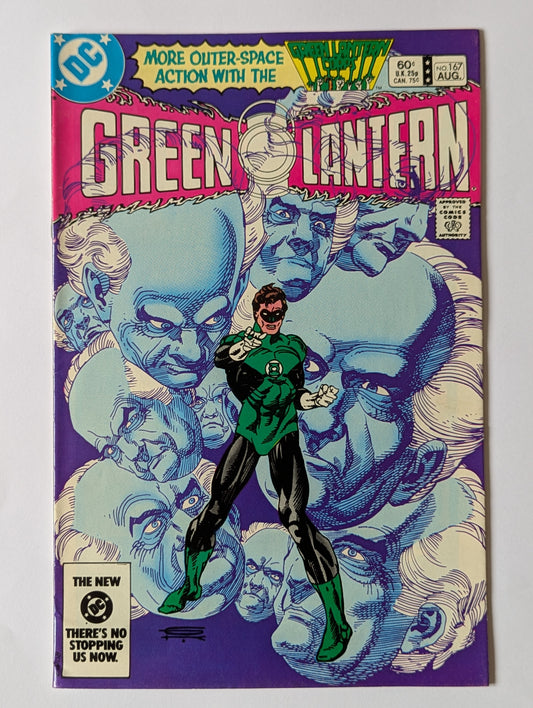 Green Lantern #167 DC Comic Book