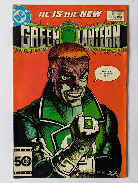 Green Lantern #196 DC Comic Book