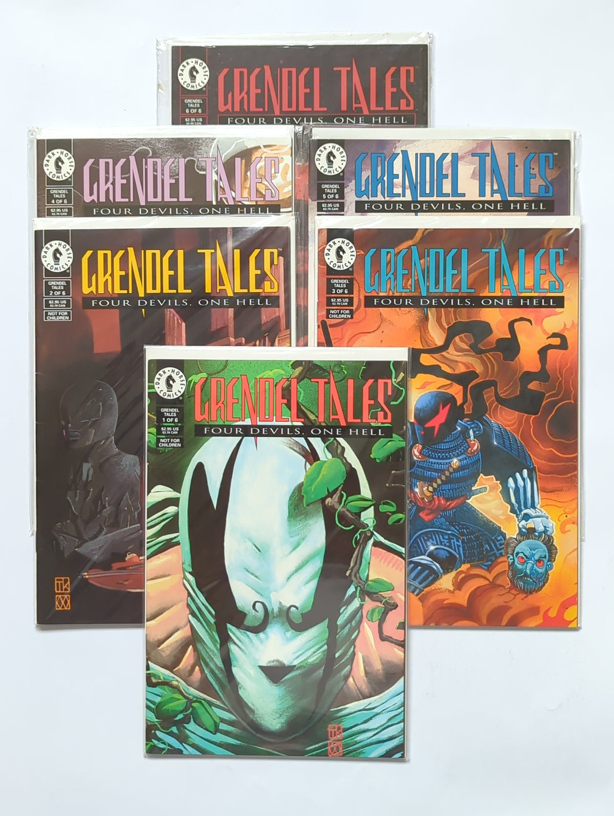 Grendel Tales Four Devils One Hell #1-6 Complete Limited Series Dark Horse Comic Book Set