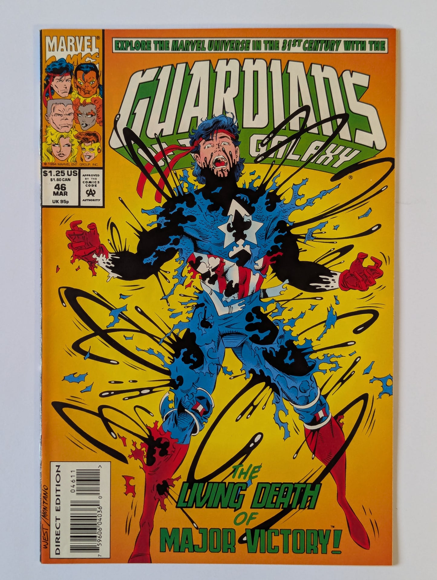 Guardians of the Galaxy #46 Marvel Comic Book