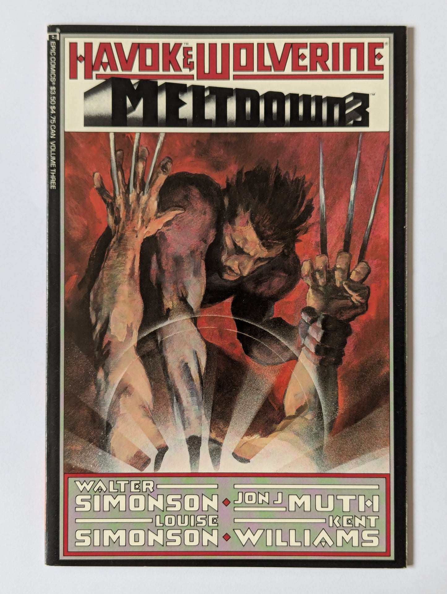 Havok and Wolverine #3 Marvel Comic Book