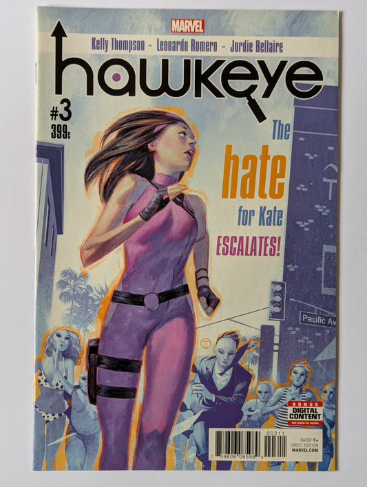Hawkeye #3 Marvel Comic Book