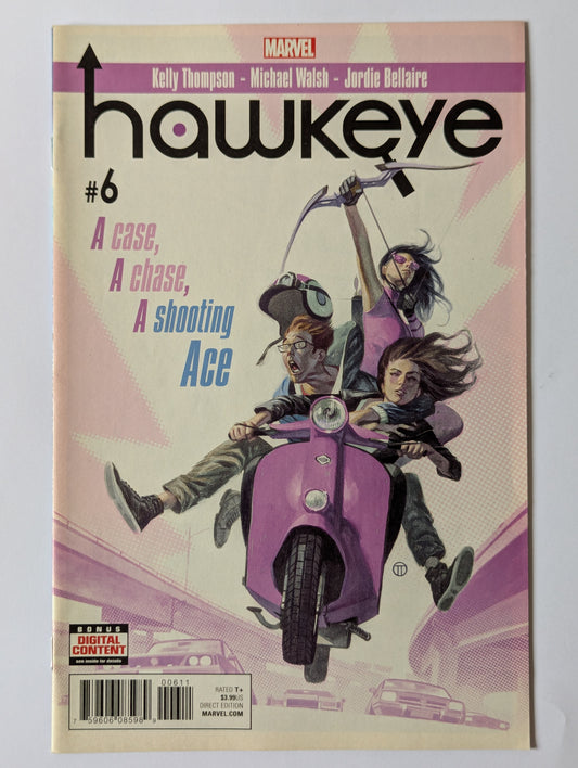 Hawkeye #6 Marvel Comic Book