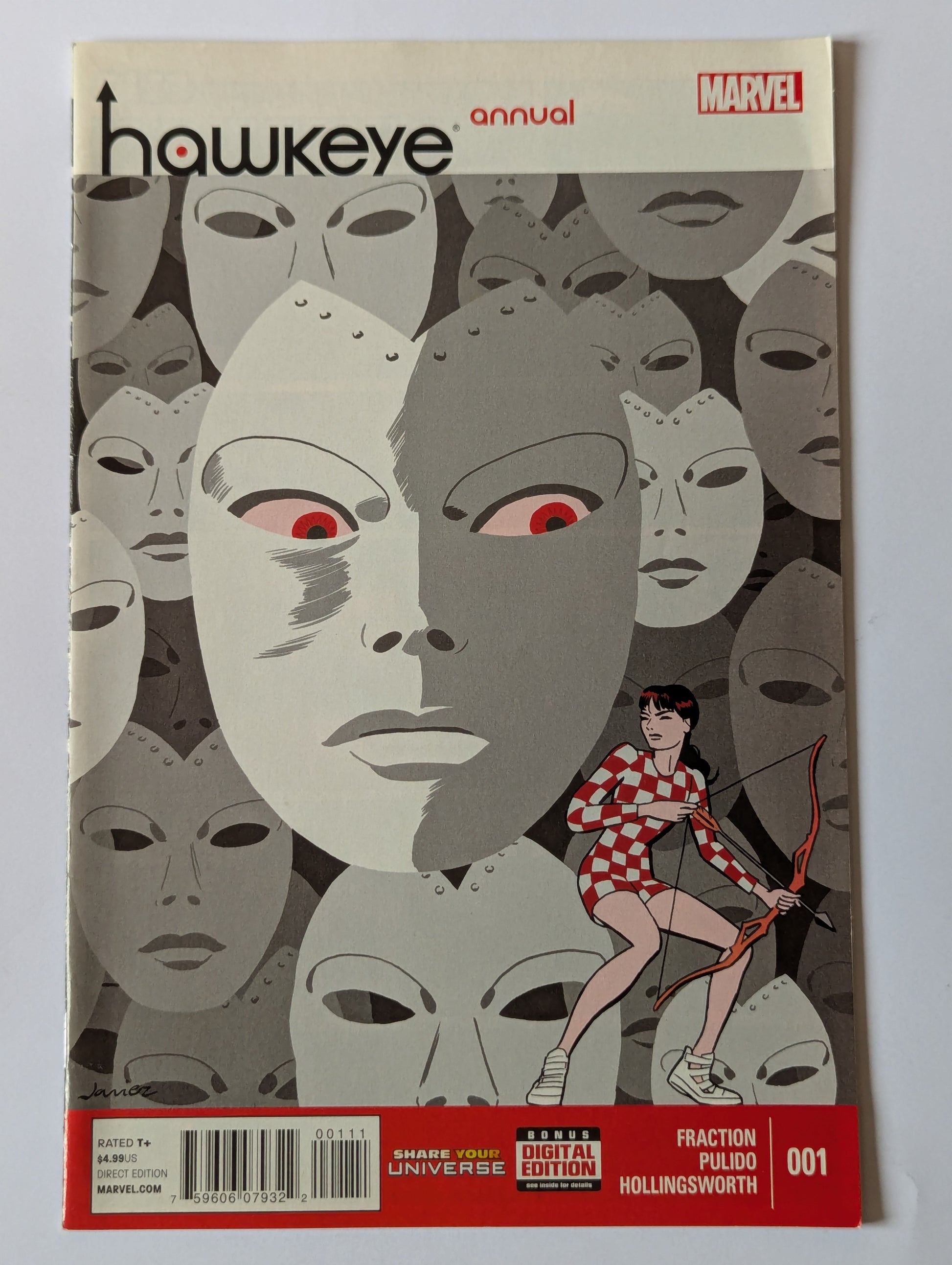 Hawkeye Annual #1 Marvel Comic Book