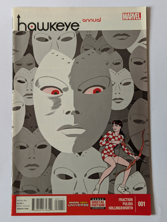 Hawkeye Annual #1 Marvel Comic Book