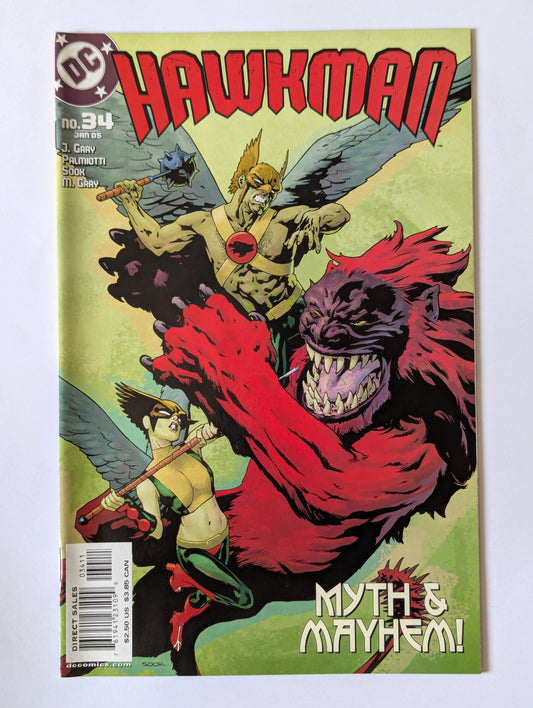 Hawkman #34 DC Comic Book