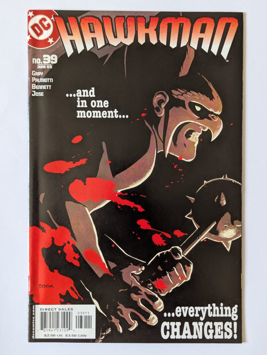 Hawkman #39 DC Comic Book