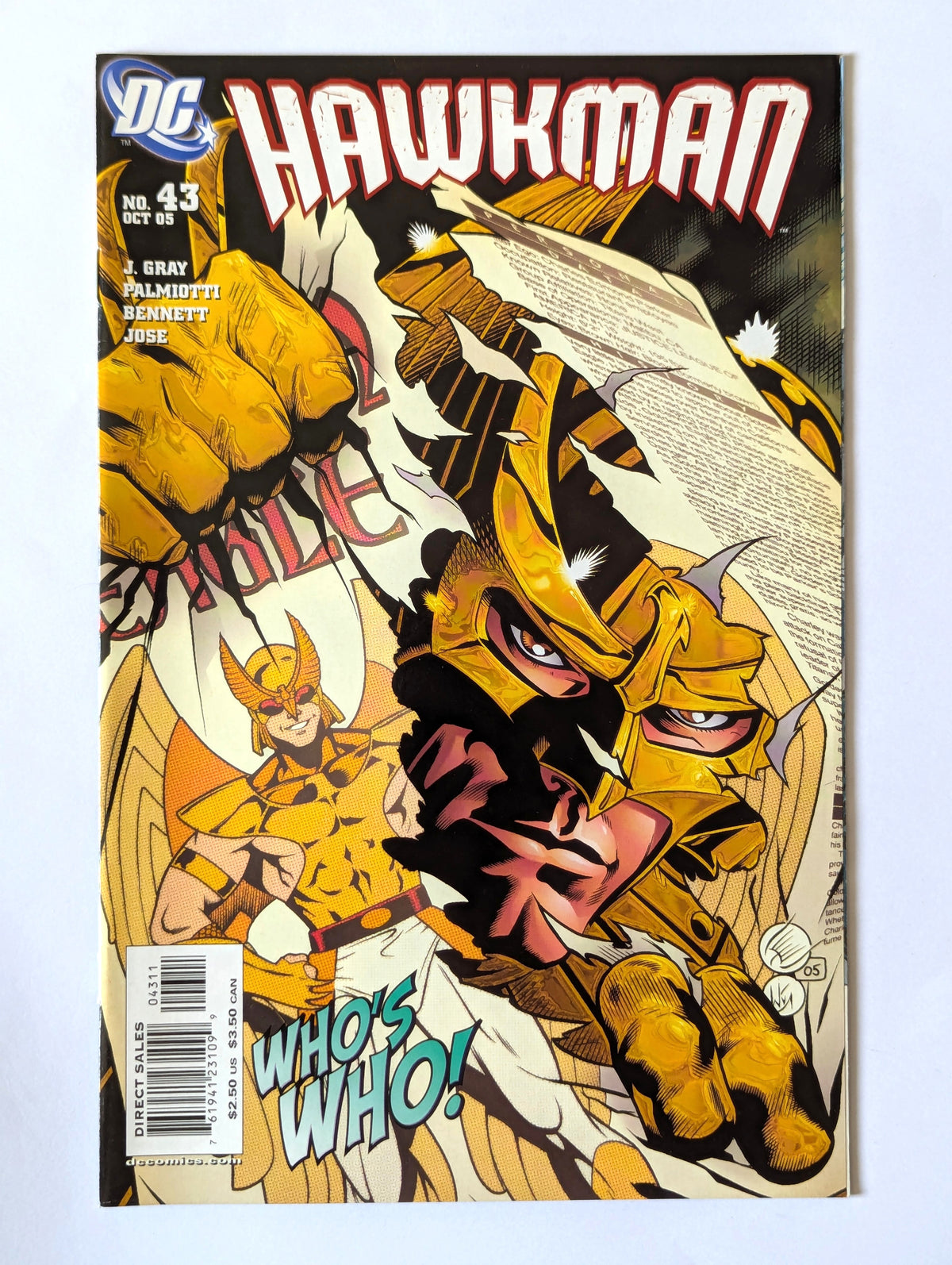Hawkman #43 DC Comic Book