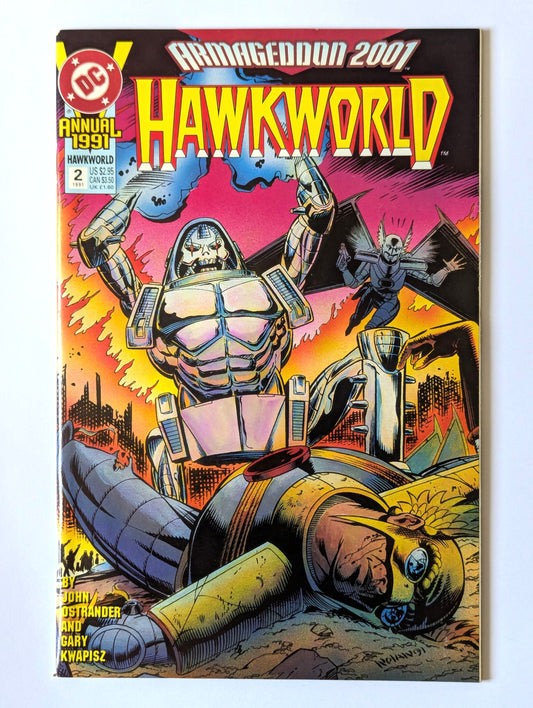 Hawkworld Annual #2 DC Comic Book
