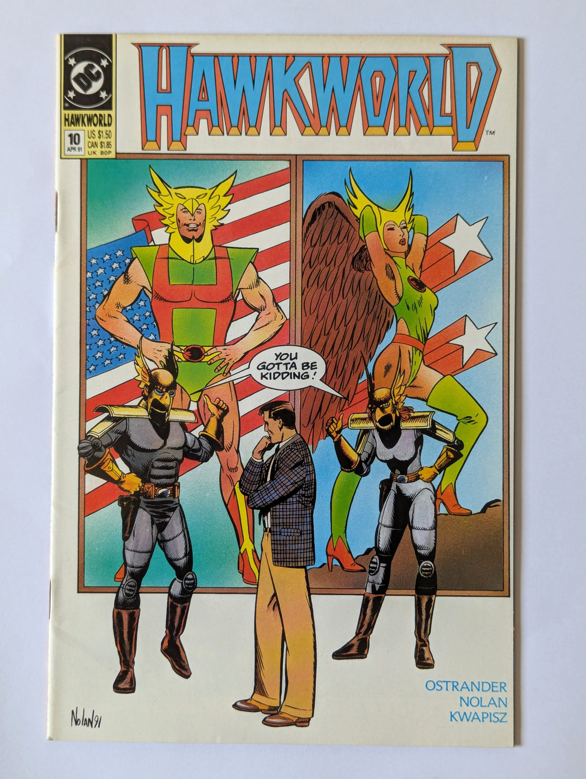 Hawkworld #10 DC Comic Book