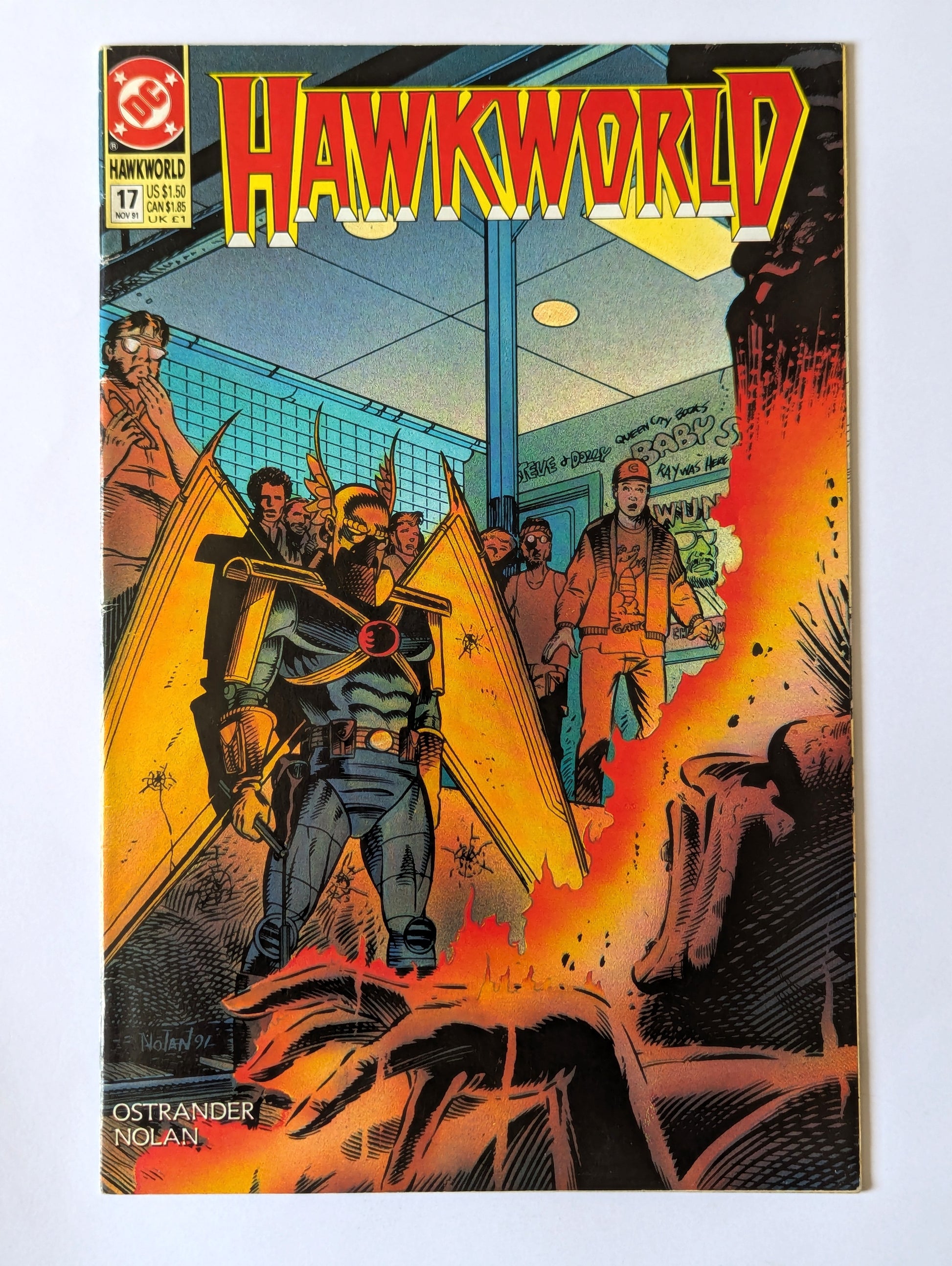 Hawkworld #17 DC Comic Book