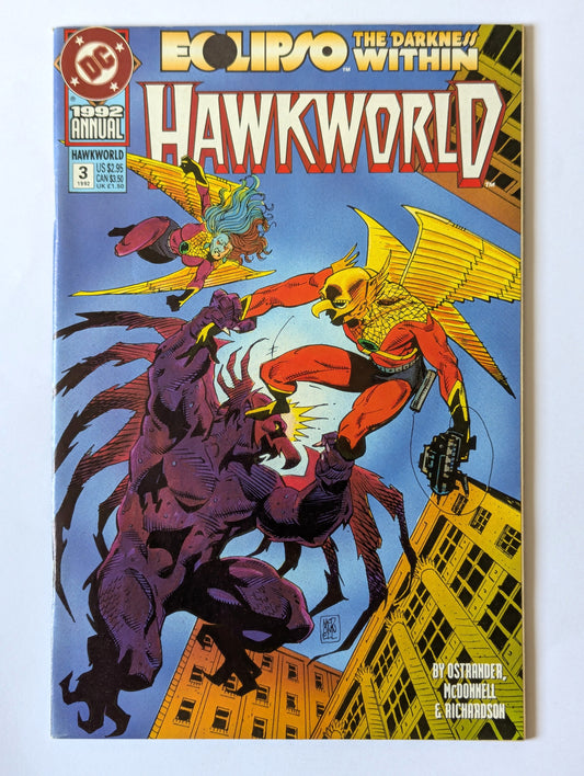 Hawkworld Annual #3 DC Comic Book