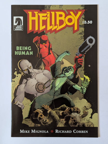 Hellboy Being Human Dark Horse Comic Book