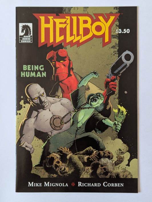 Hellboy Being Human Dark Horse Comic Book