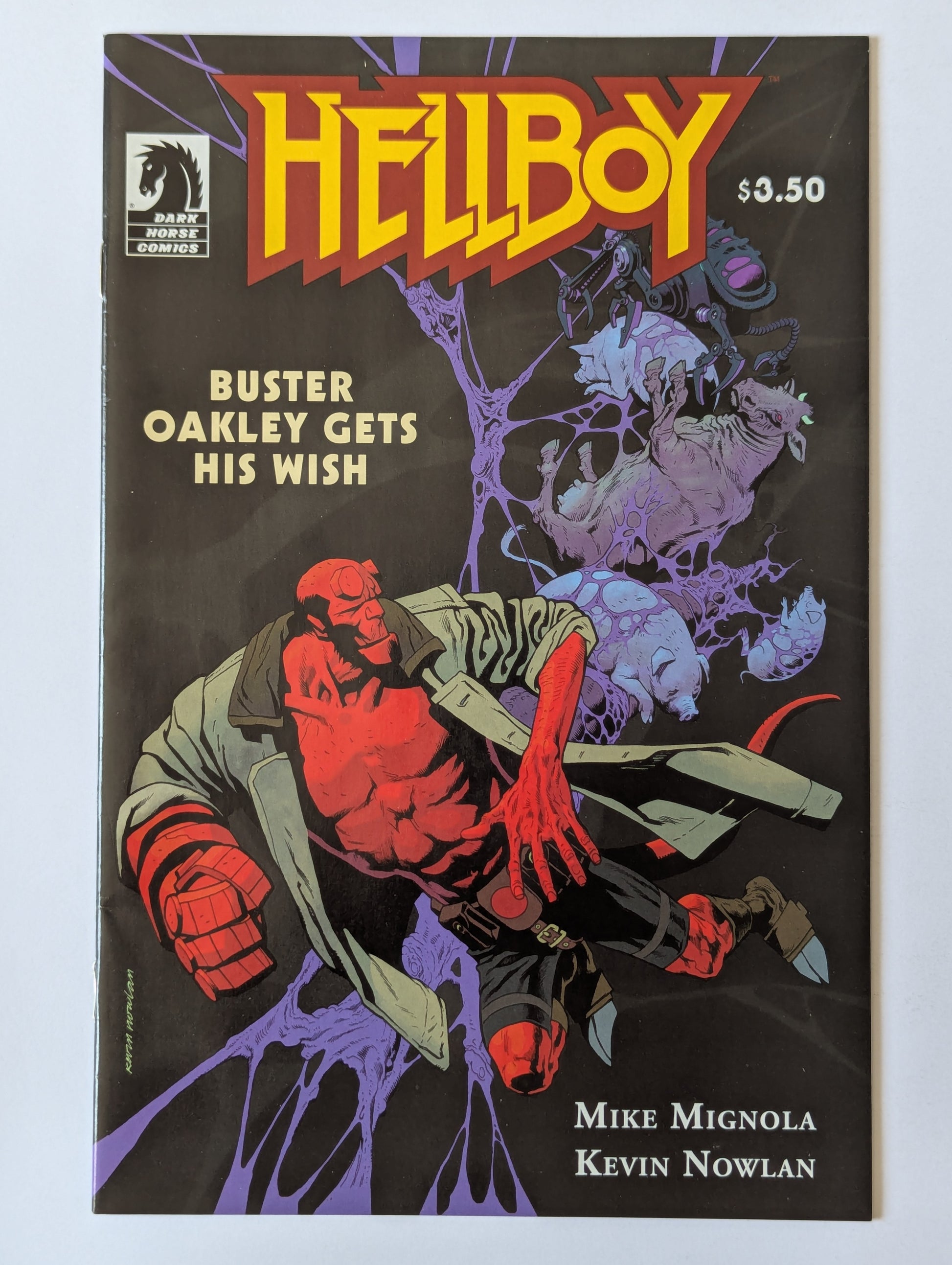 Hellboy Buster Oakley Gets His Wish Dark Horse Comic Book