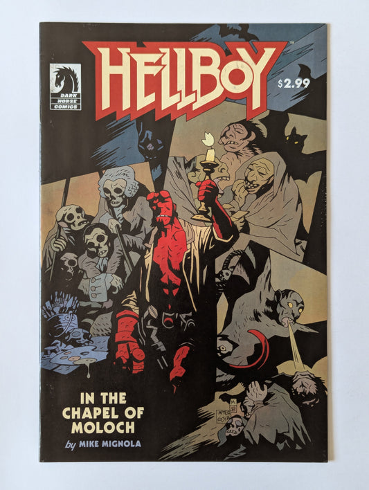 Hellboy In the Chapel of Moloch Dark Horse Comic Book