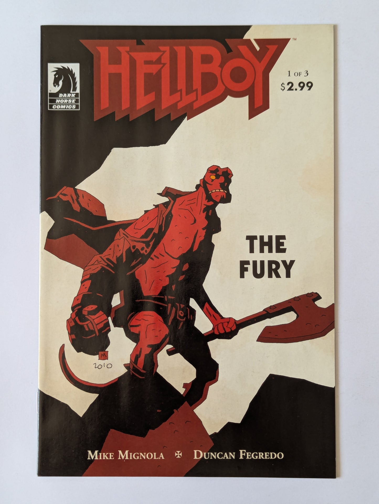 Hellboy: The Fury #1-3 (2011 Limited Series) Complete Set