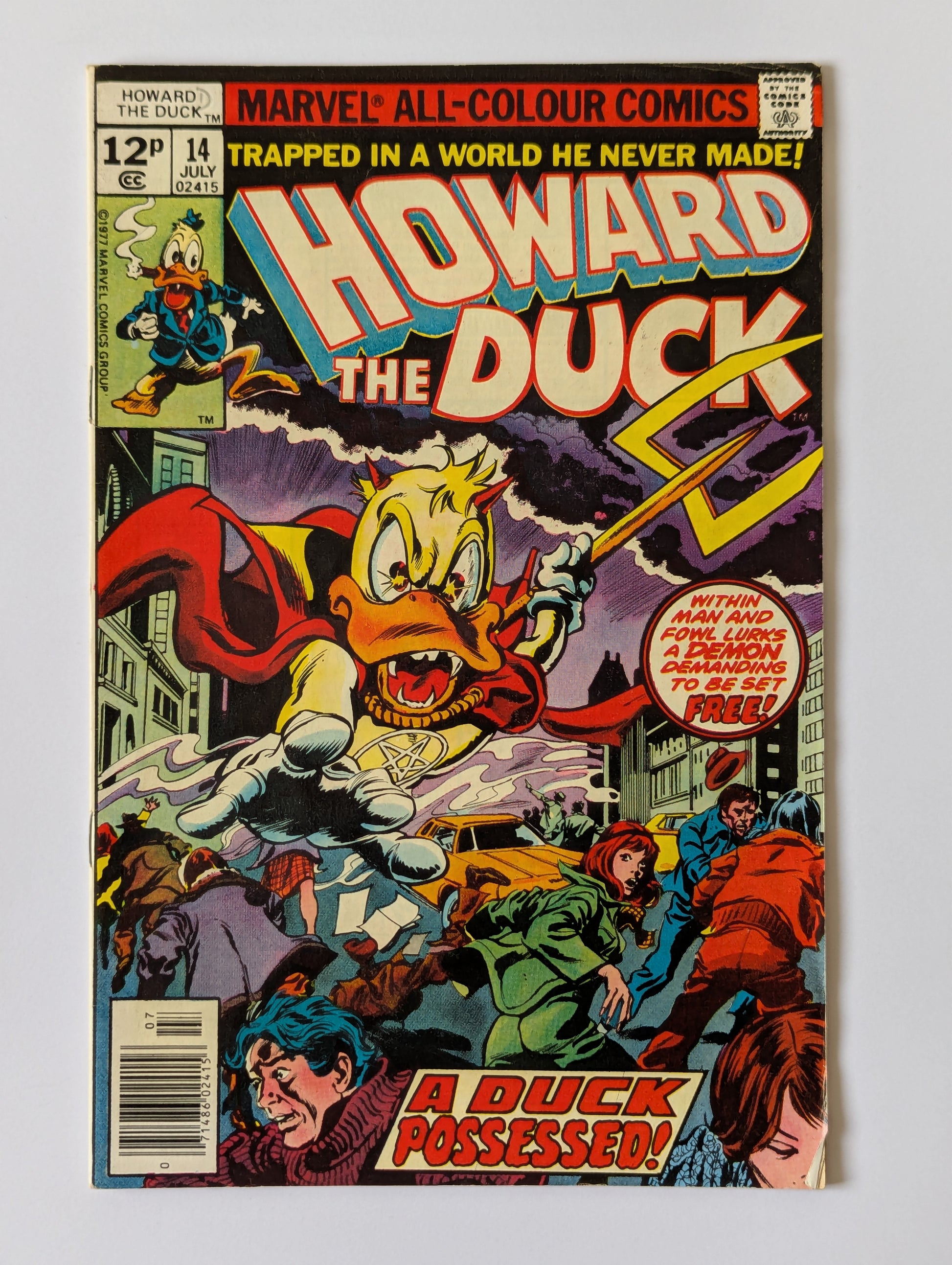 Howard the Duck #14 Marvel Comic Book