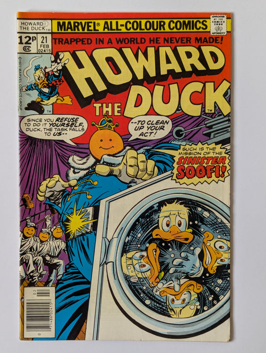 Howard the Duck #21 Marvel Comic Book